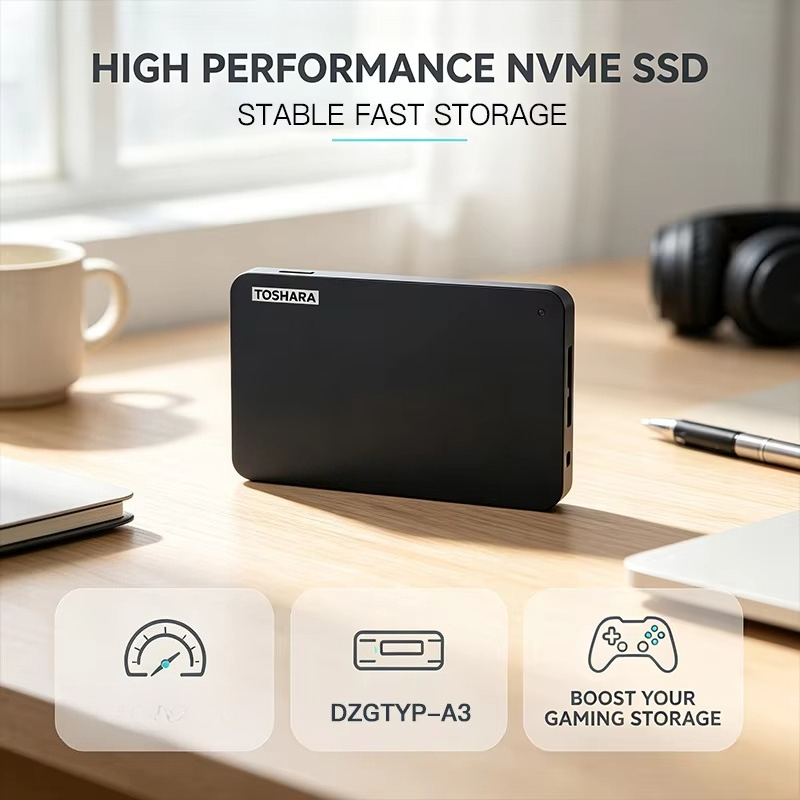 TOSHARA A3 Przenośny dysk SSD  – Ssd 500Gb recenzja i cena