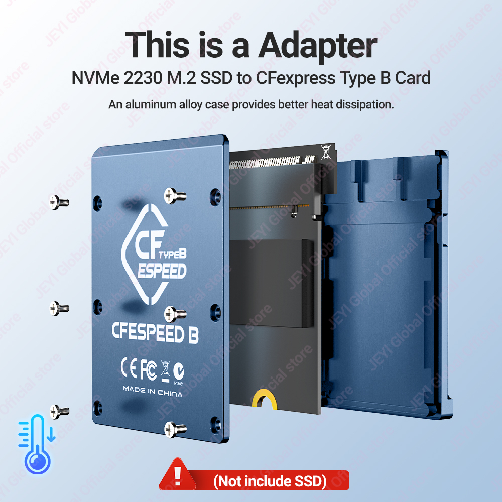 JEYI Adapter CF-Express Type-B – Memory Card Ssd recenzja i cena