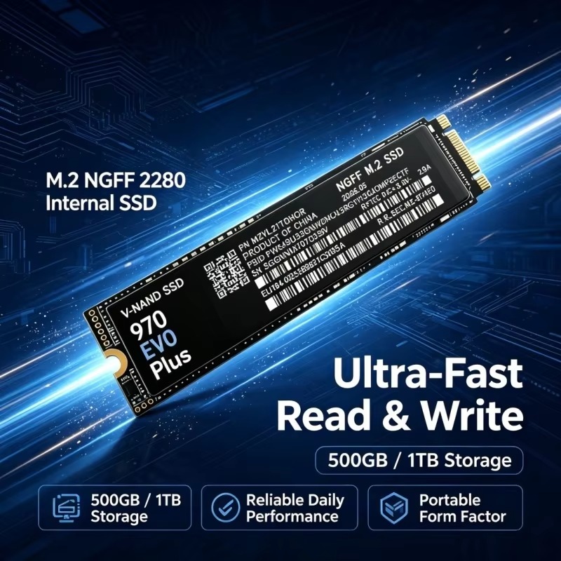 970 EVO Plus M.2 NGFF SSD, dys – Samsung Ssd recenzja i cena